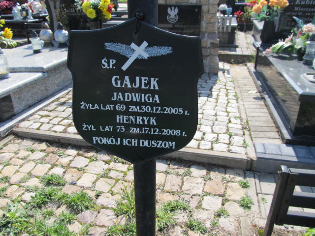 Henryk Gajek  Chęciny - Grobonet - Wyszukiwarka osób pochowanych