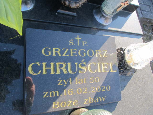 Grzegorz Chruściel Chęciny - Grobonet - Wyszukiwarka osób pochowanych