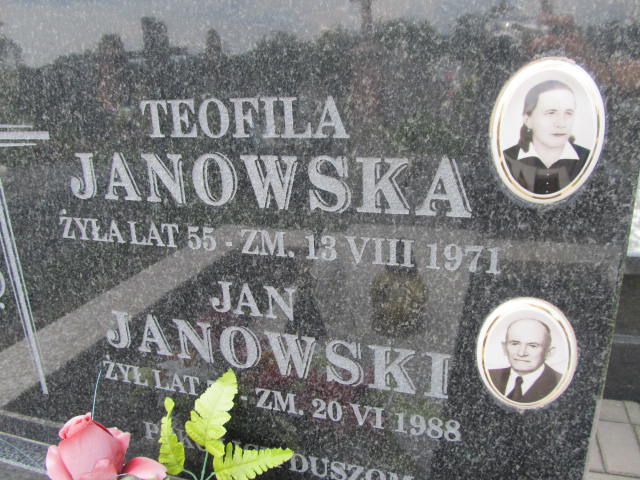 Grób Teofila Janowska