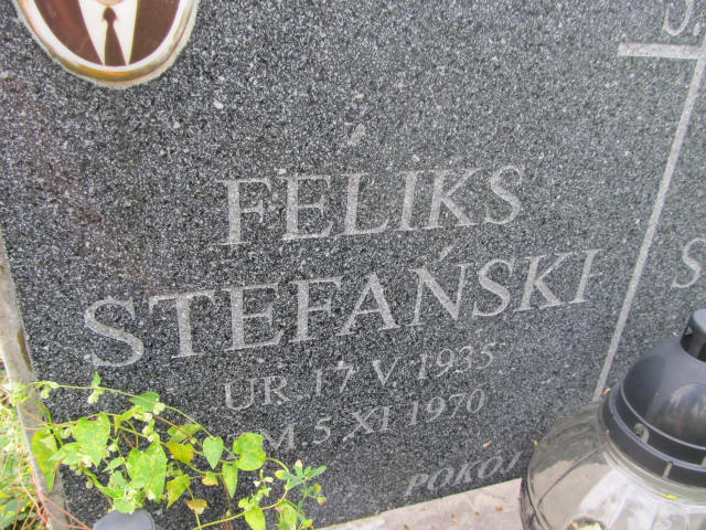 Feliks Stefański 1935 Chęciny - Grobonet - Wyszukiwarka osób pochowanych