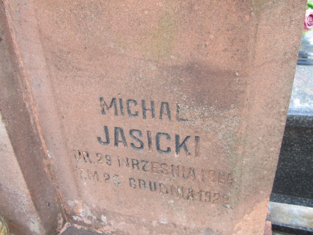 Grób Michał Jasicki