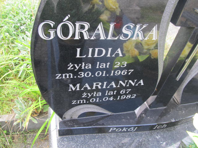 Marianna Góralska Chęciny - Grobonet - Wyszukiwarka osób pochowanych