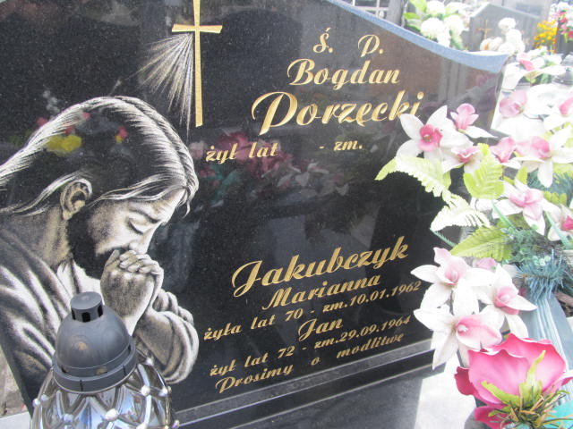 Grób Jan Jakubczyk