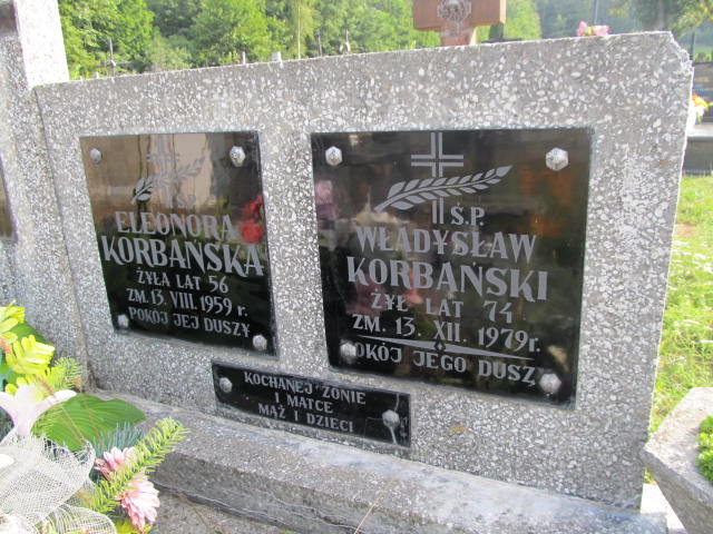 Grób Eleonora Korbańska