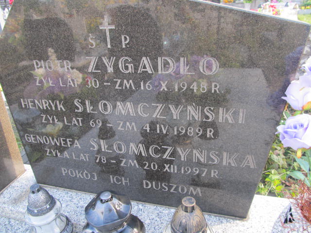 Genowefa Słomczyńska Chęciny - Grobonet - Wyszukiwarka osób pochowanych