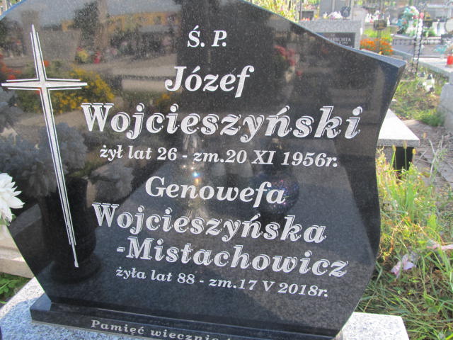 Genowefa Wojcieszyńska Chęciny - Grobonet - Wyszukiwarka osób pochowanych