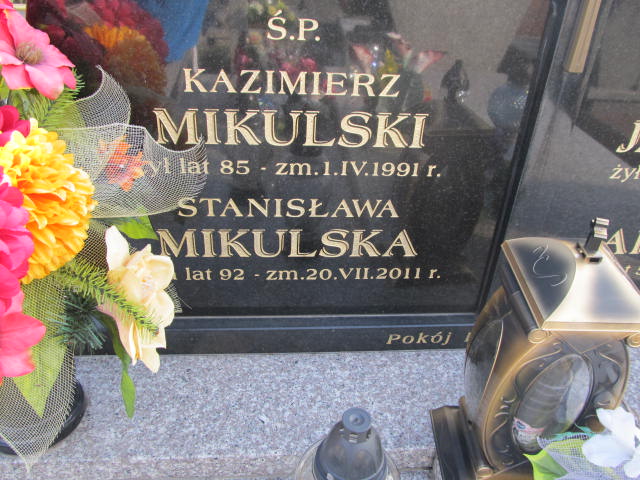 Kazimierz Mikulski Chęciny - Grobonet - Wyszukiwarka osób pochowanych