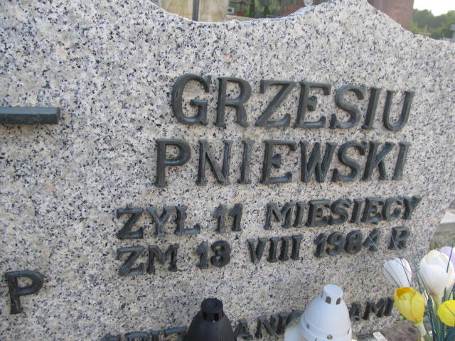 Grób Grzegorz Pniewski