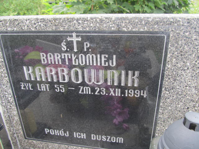 Bartłomiej Karbownik Chęciny - Grobonet - Wyszukiwarka osób pochowanych