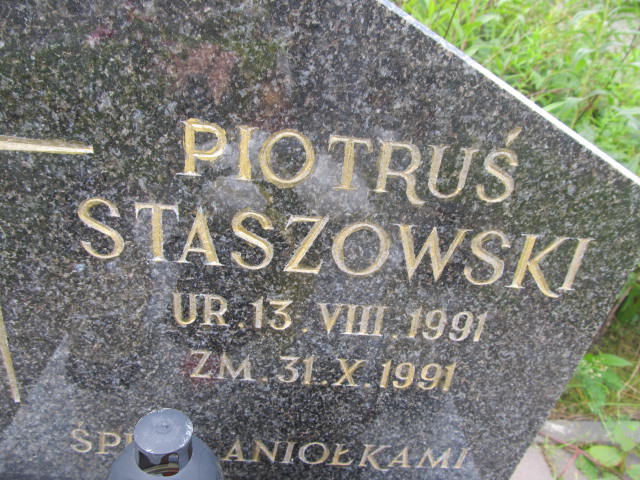 Grób Piotr Staszowski
