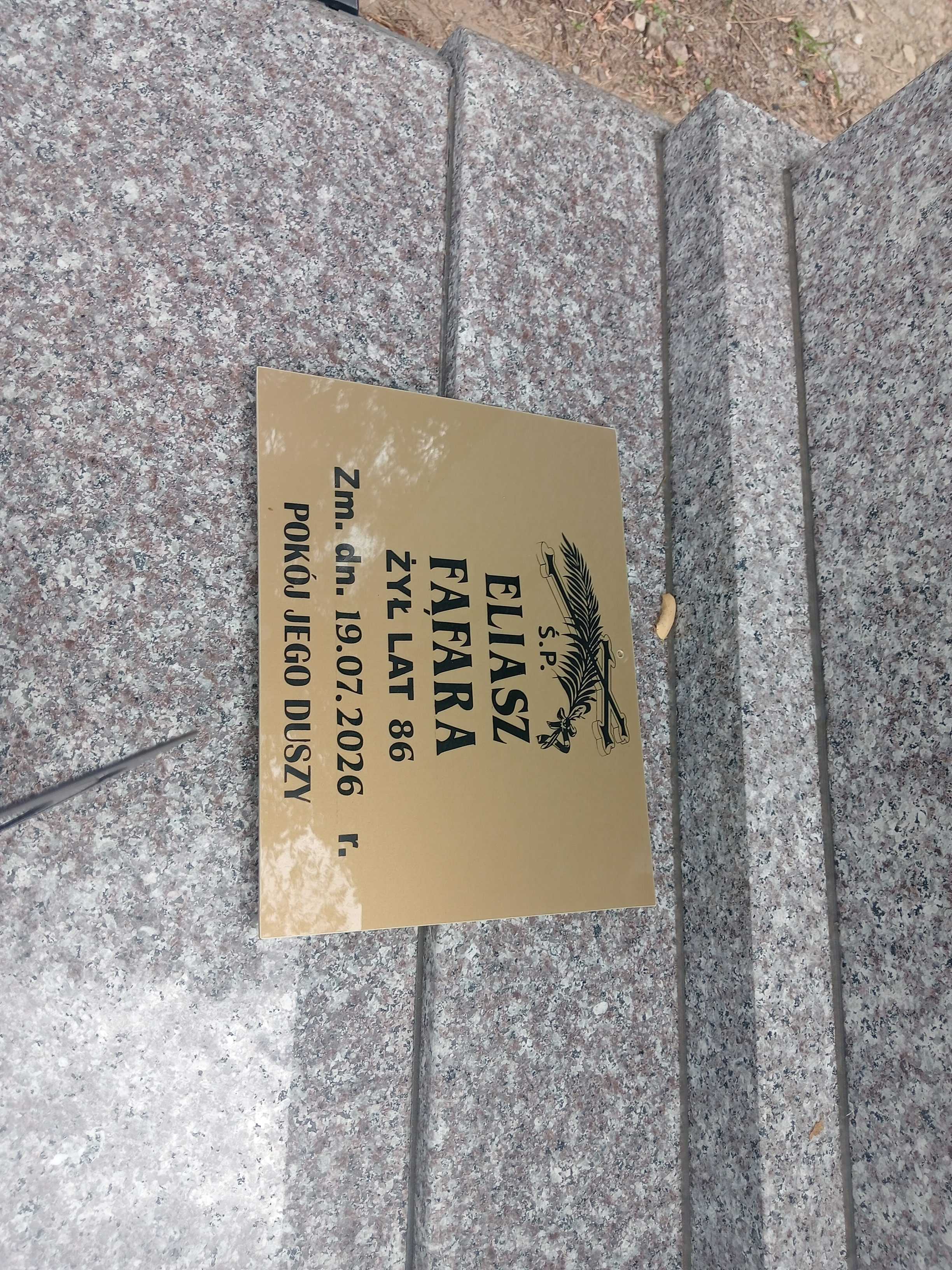 Grób Eliasz Fafara