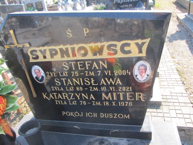 Stanisława Sypniowska Chęciny - Grobonet - Wyszukiwarka osób pochowanych