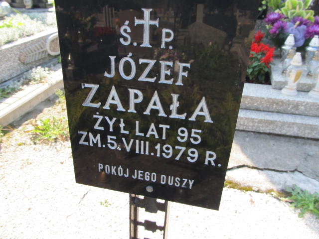 Józef Zapała  Chęciny - Grobonet - Wyszukiwarka osób pochowanych