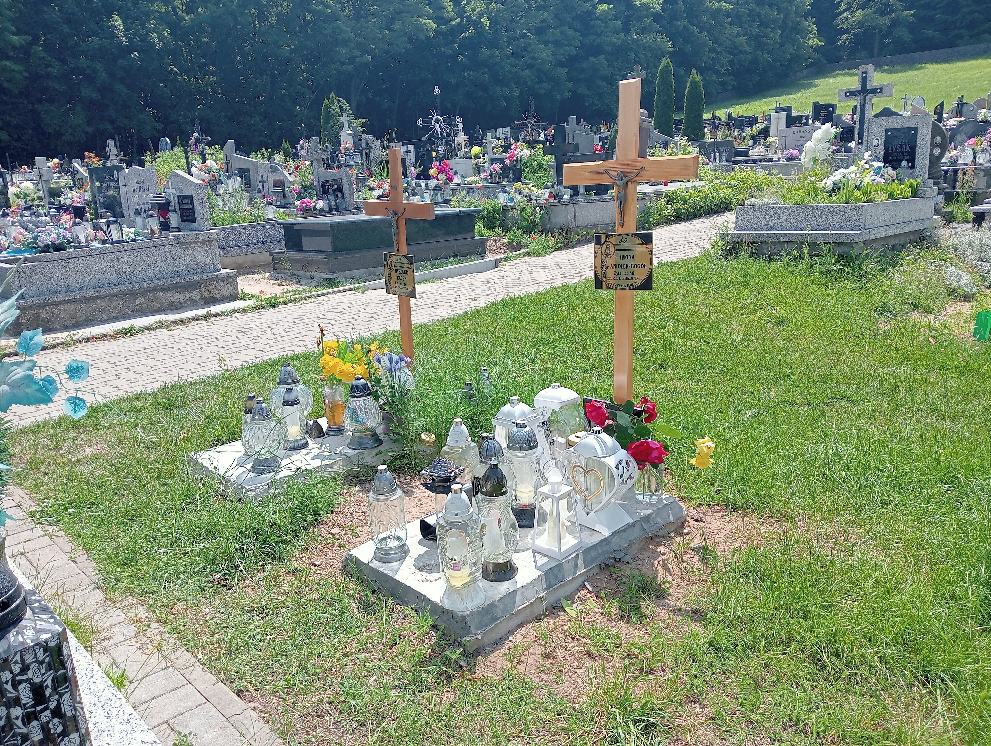 Grób Iwona Aniołek Gogół
