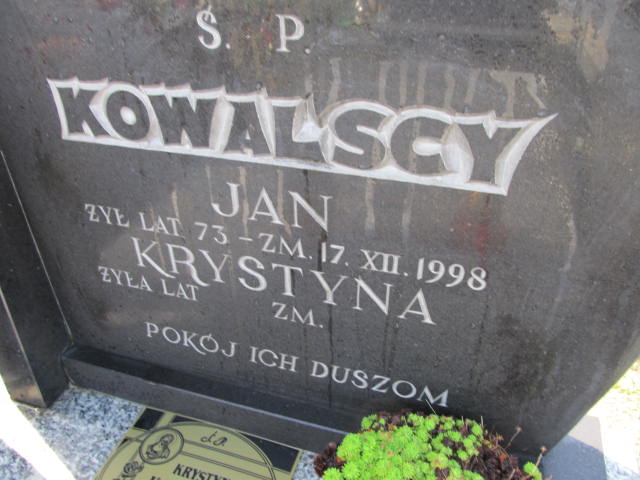 Jan Kowalski Chęciny - Grobonet - Wyszukiwarka osób pochowanych