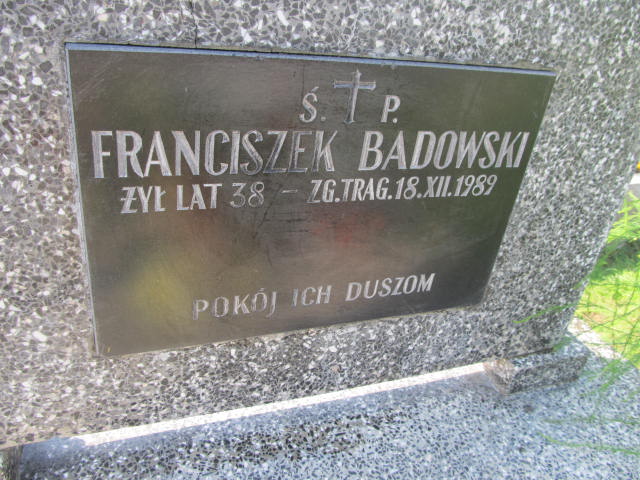 Franciszek Badowski Chęciny - Grobonet - Wyszukiwarka osób pochowanych